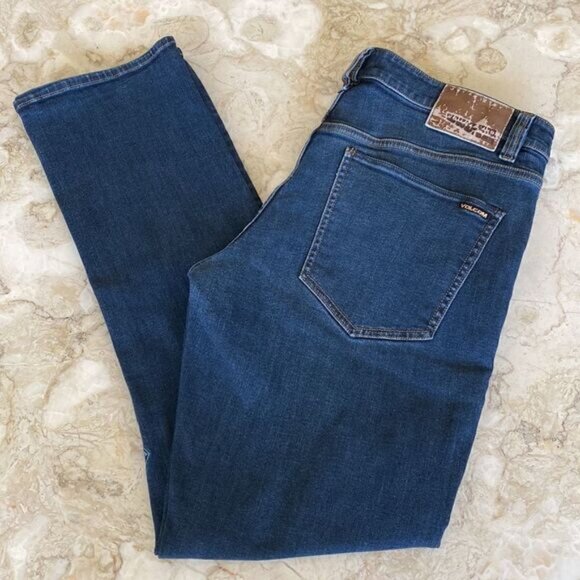 Volcom Vorta Slim Fit Stretch Denim Jeans - Picture 5 of 8